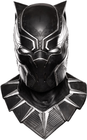 Black Panther Mask - Black Panther Latex Mask (383x591), Png Download