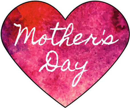 Mother's Day Watercolor Hearts - Here For You By Skylar M Cates 9781632168122 (paperback) (500x423), Png Download