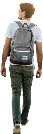 Similar Png's - - Person Walking Away Png (450x450), Png Download