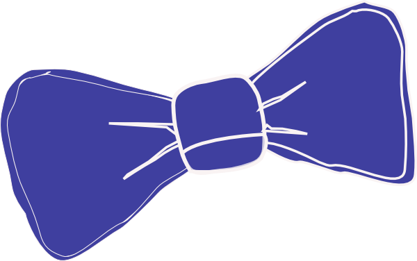 Bow Tie Clipart Transparent Background - Purple Bow Tie Transparent Background (600x376), Png Download