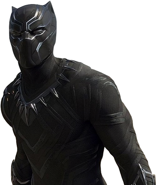 Black Panther Png File - Black Actress Black Panther (595x596), Png Download