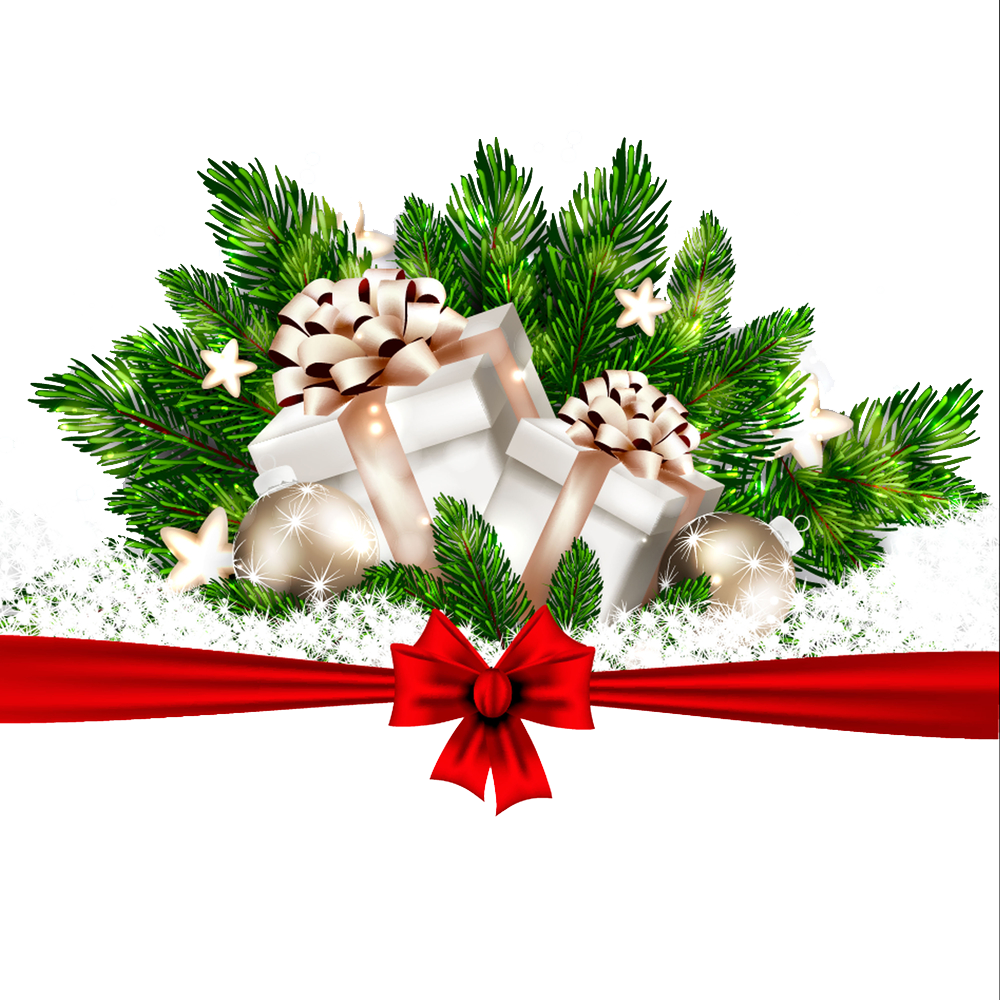 Christmas Bokeh Png Free - Christmas Day (1000x1000), Png Download