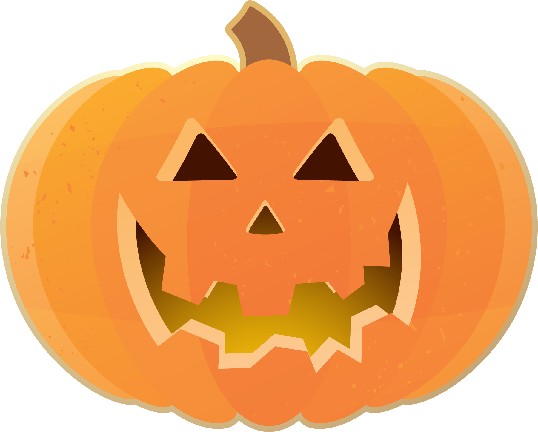 Clipart Pumpkin Free Pumpkin Clipart - Carved Pumpkin Clip Art (800x642), Png Download