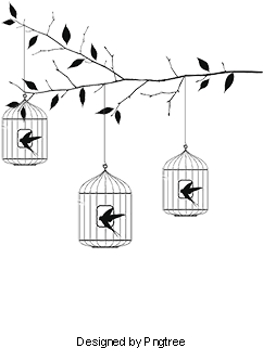 Floating Green Shoots And Birdcage Pattern, Green Vector, - Save The Date February 2019 (360x360), Png Download