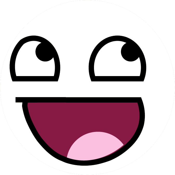 Meme Transparent Png - Awesome Face Transparent Background (674x674), Png Download