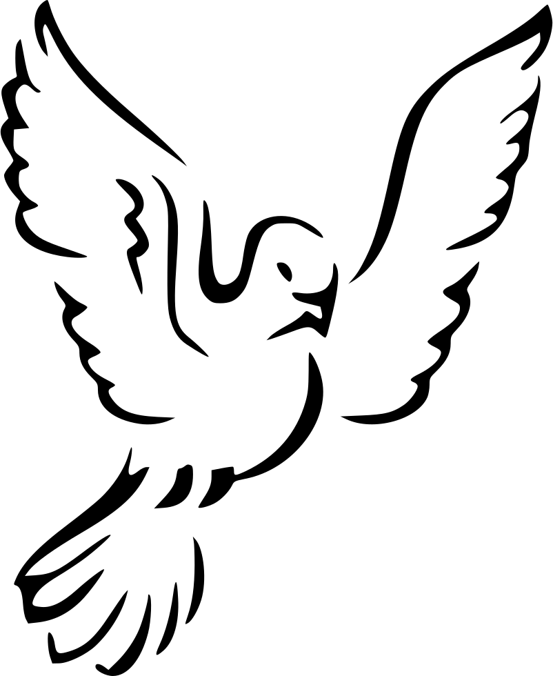 Dove Comments - Dove Clip Art (802x980), Png Download