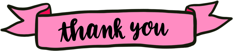 Thank You (1000x221), Png Download