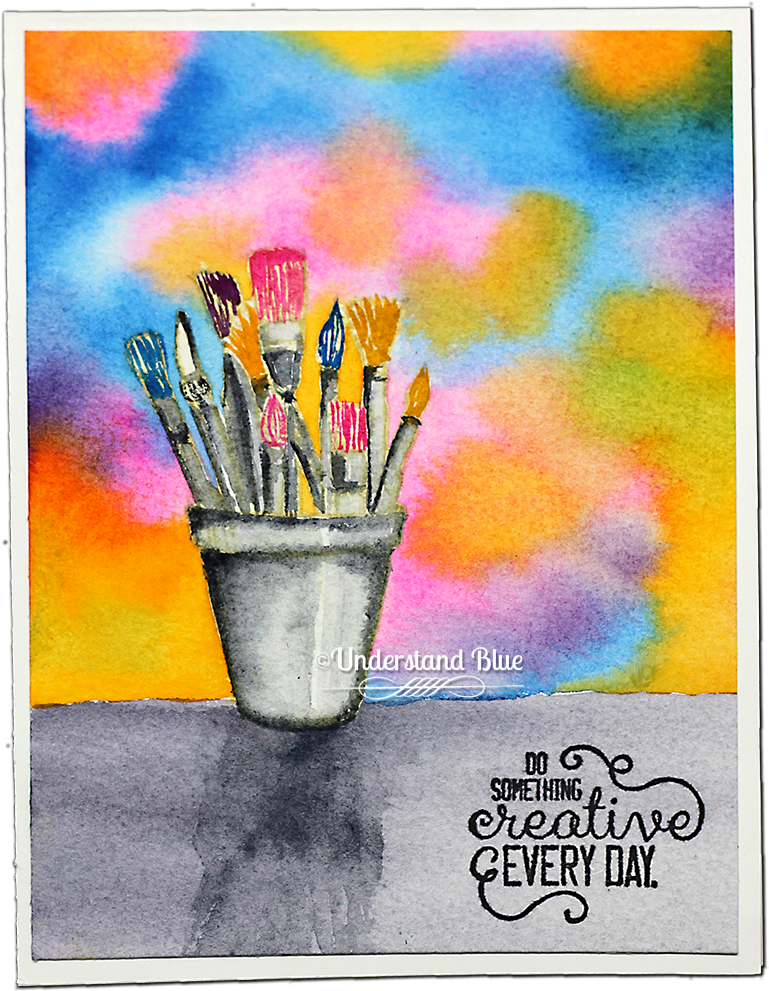 Jpg Royalty Free Library Cards Drawing Watercolor - Watercolor Painting (895x1080), Png Download