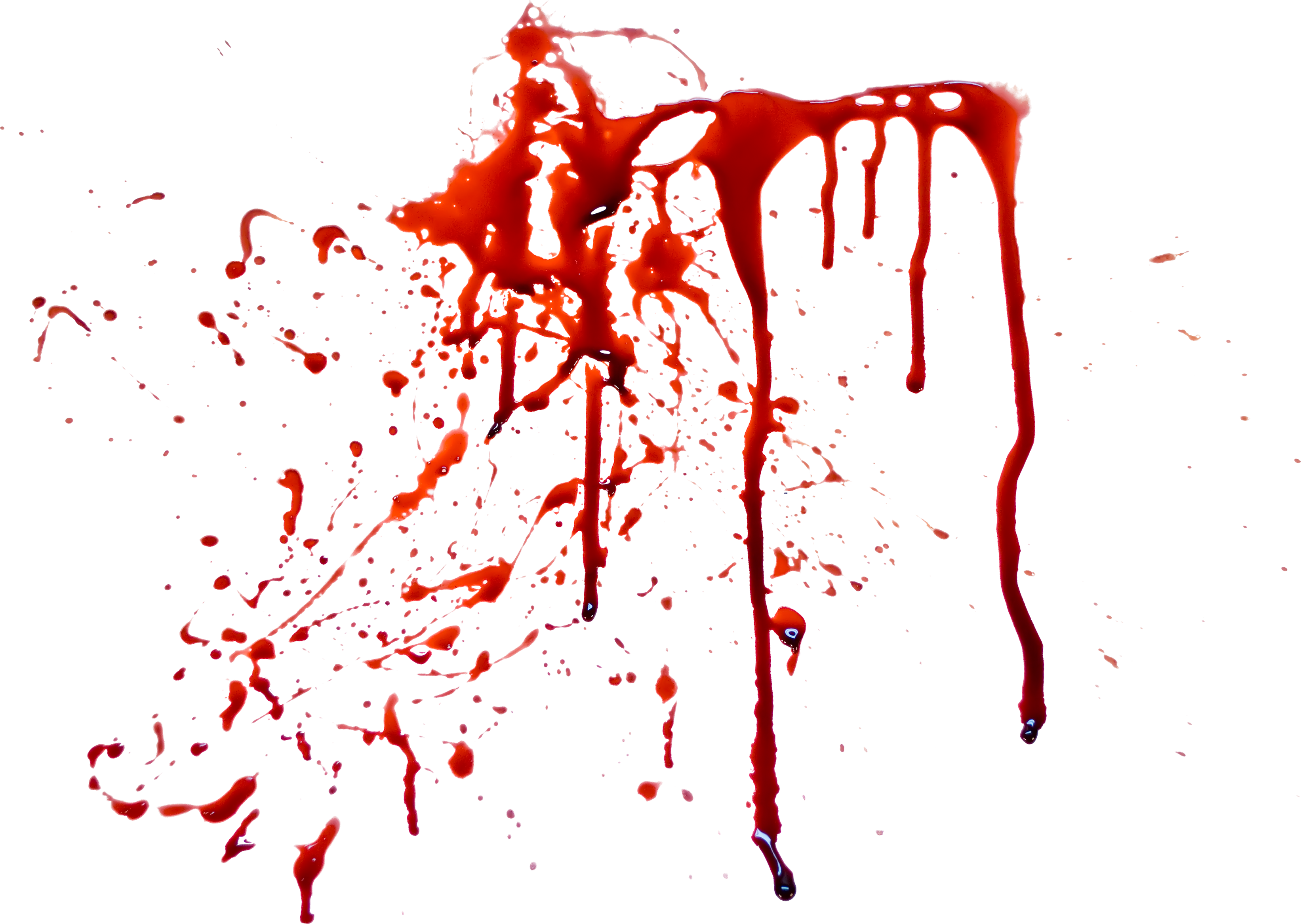 Splatter Drip Png Image Stock - Blud Png (3285x2334), Png Download