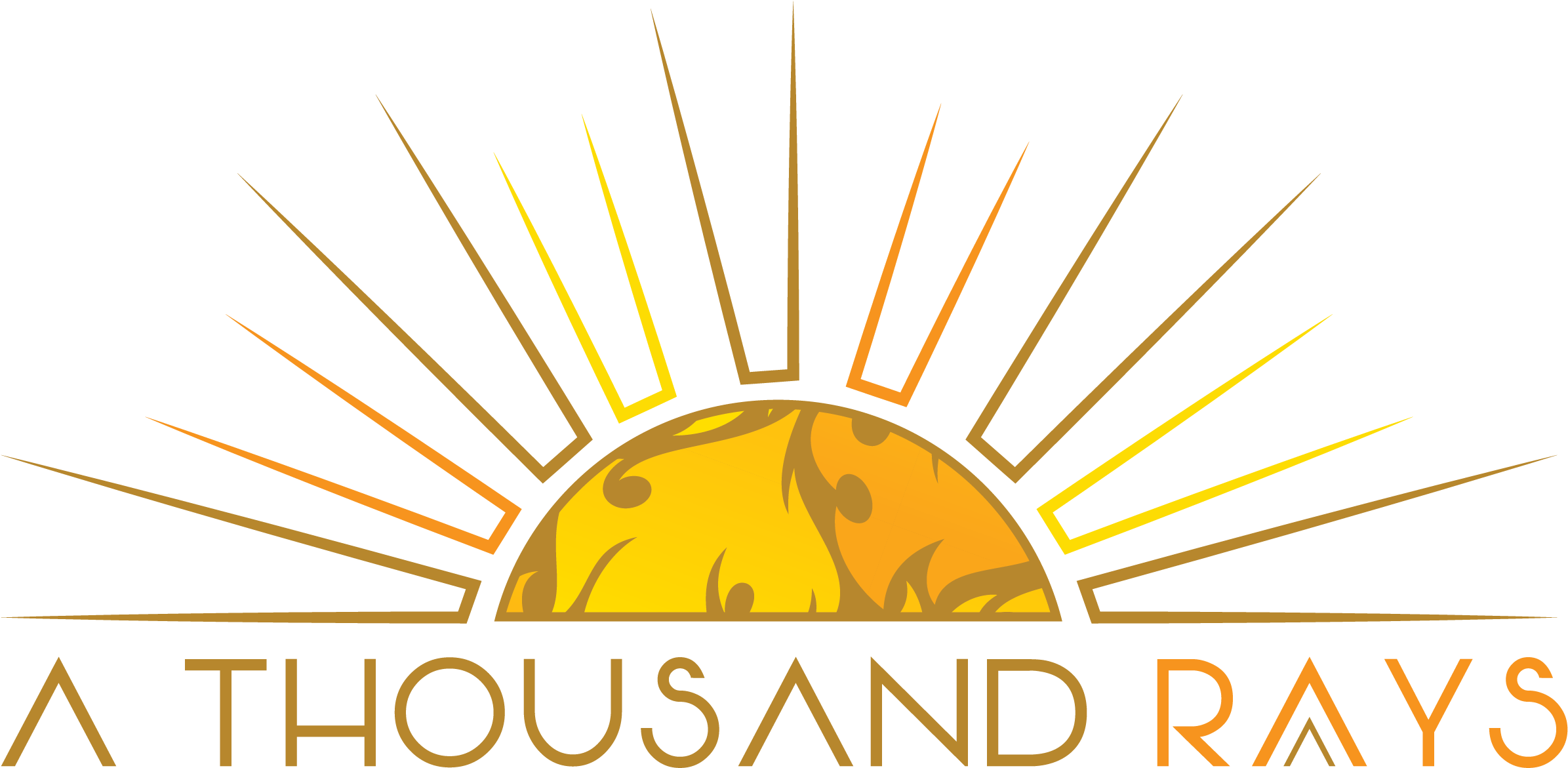 Logo Dark Logo Light Logo - Light Rays Logo (2550x1401), Png Download