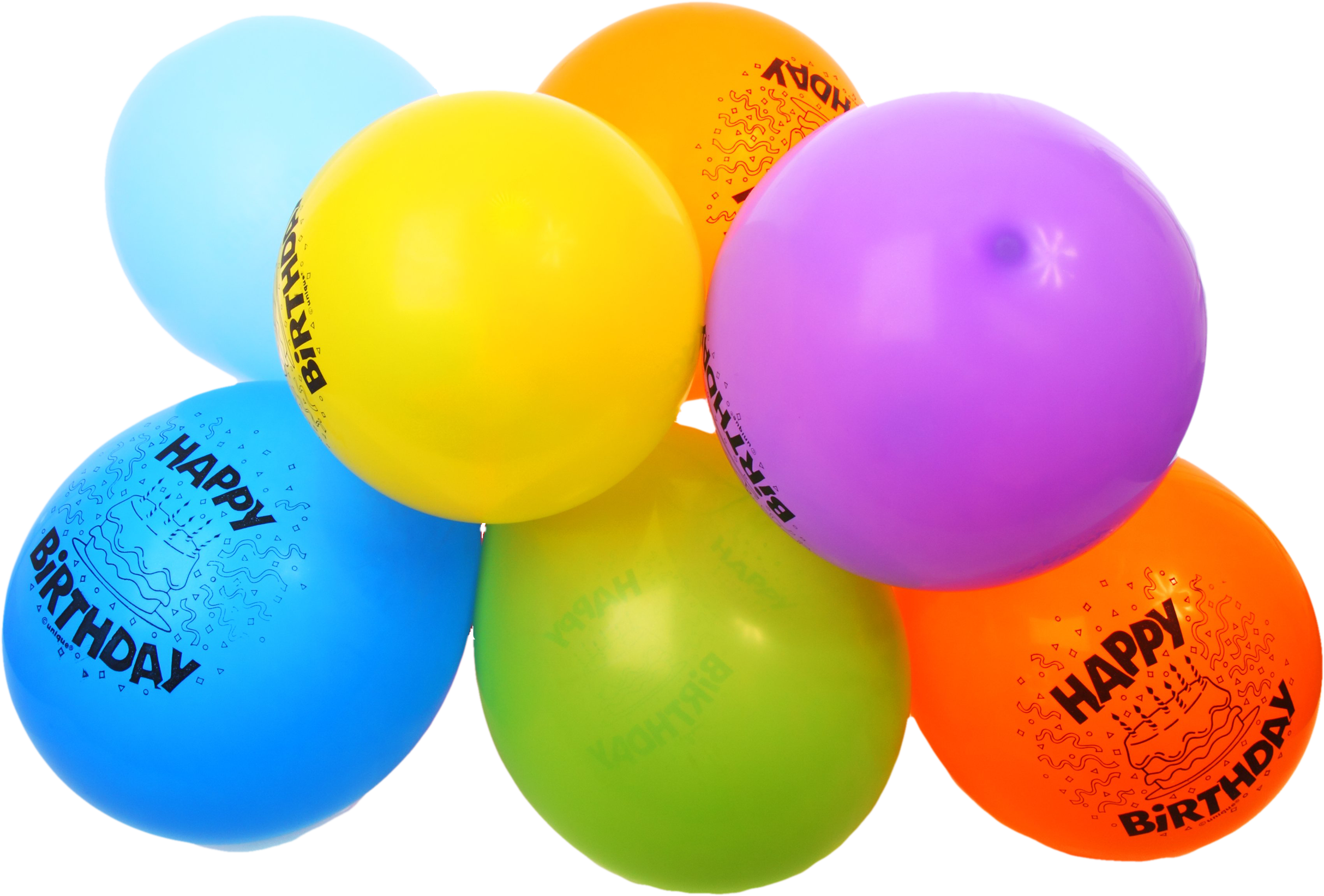Happy Birthday All Png (2427x1643), Png Download