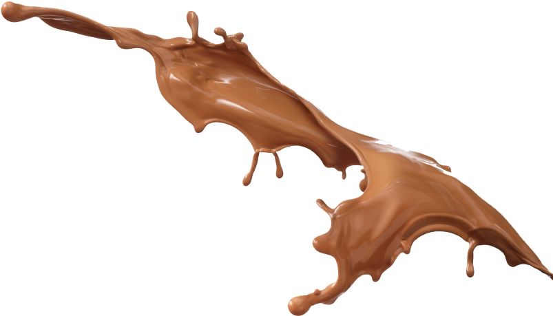 Chocolate Splash Png Clipart - Chocolate Drink Splash Png (842x570), Png Download