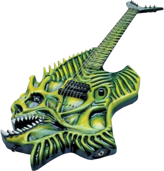 Majora's Mask Merchendise Jackson Zoraxe - Guitar From Majora's Mask (535x560), Png Download