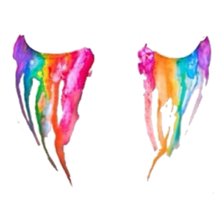 Lagrimas De Arco Iris Png (1024x1024), Png Download
