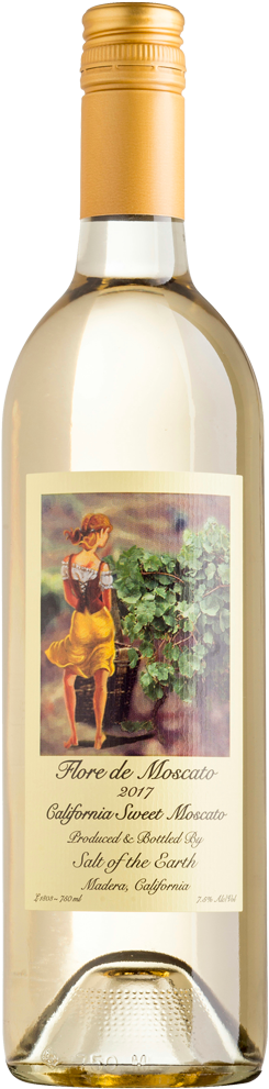 Wines - Flore De Moscato California (255x1000), Png Download