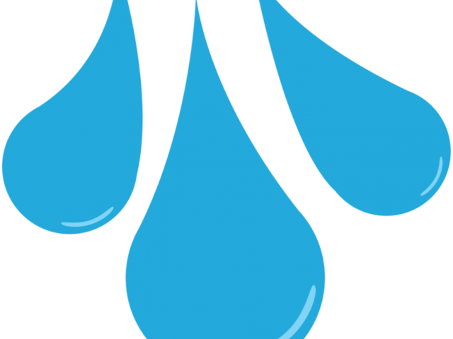 Collection Of 14 Free Raindrop Clipart Impure Water - Raindrops Clipart (640x480), Png Download