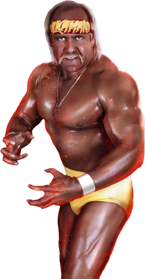 Hulk Hogan Transparent Background - Hulk Hogan Png (604x1024), Png Download