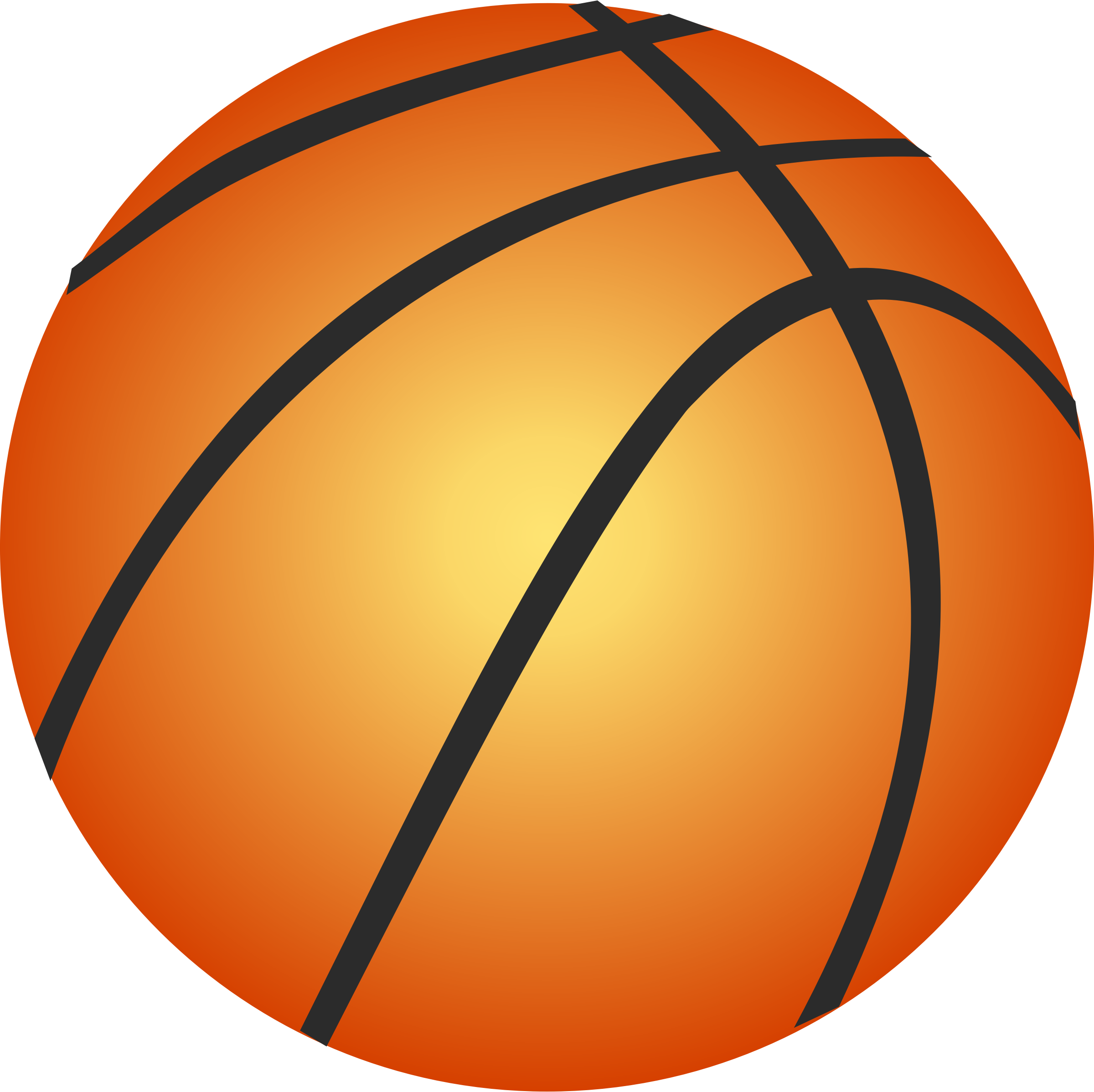 Girl Basketball Clipart At Getdrawings - Basketball Png (800x796), Png Download