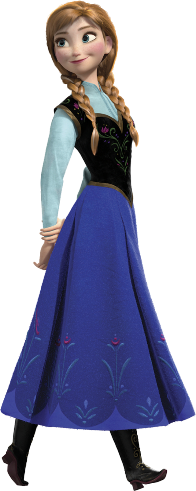 Frozen Love Interest Theories - Anna Frozen Png (641x1600), Png Download