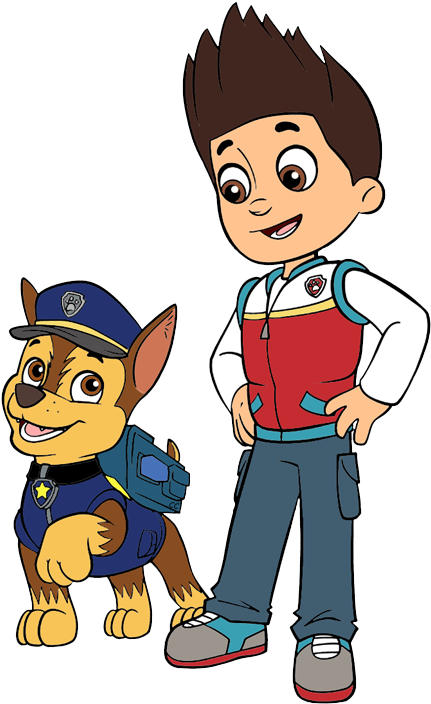 Paw Patrol - Paw Patrol Chase Ryder (438x713), Png Download