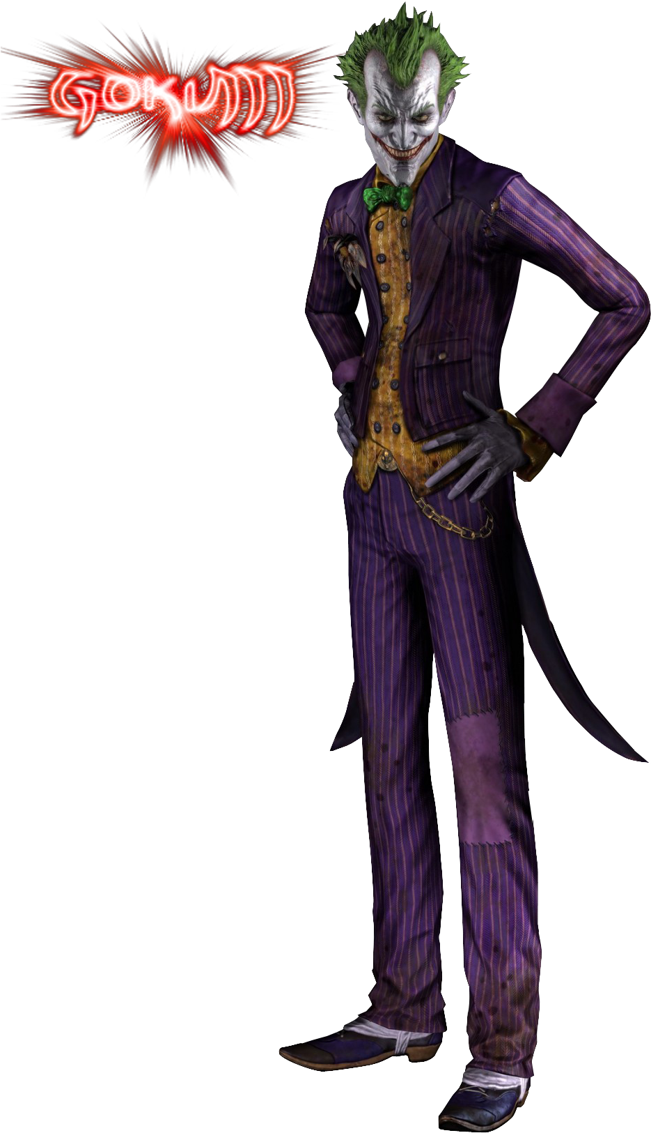 Batman Joker Png Photos - Batman Arkham City Joker And Harley Quinn (1280x1711), Png Download