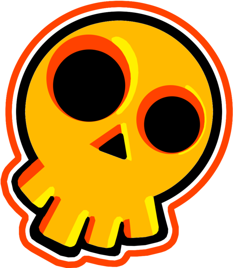 Skull Sticker Design By Crimson-soda On Clipart Library - Sticker (863x925), Png Download