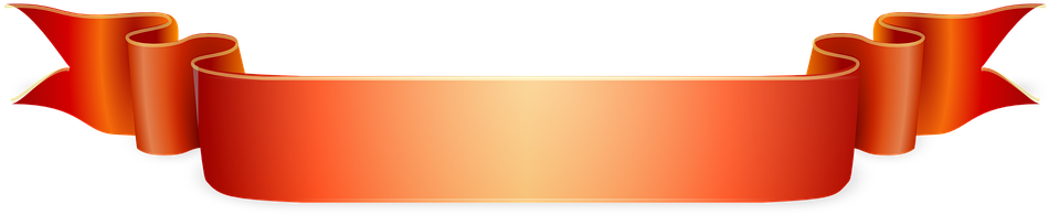 Free Png Red Ribbon Png Images Transparent - Orange Ribbon Design (850x213), Png Download
