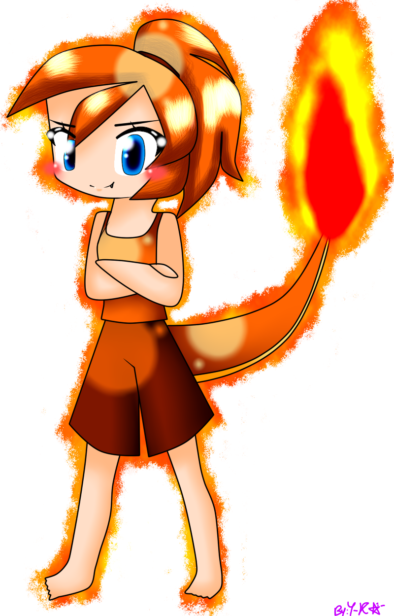 Charmander - Charmander Chibi (800x1250), Png Download