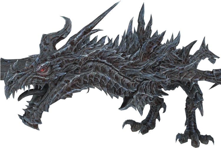 Download Zip Archive - Skyrim Alduin Png (750x650), Png Download