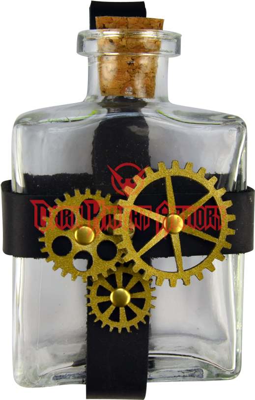 Glass Bottle With Steampunk - Steampunk Potion (850x850), Png Download