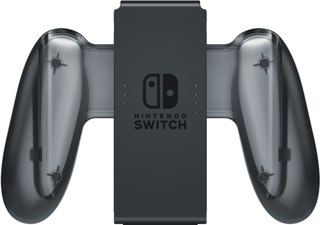 Joy-con - Grip - Charging - Nintendo Switch - Empty - Nintendo Switch Joy Con Grip (640x480), Png Download