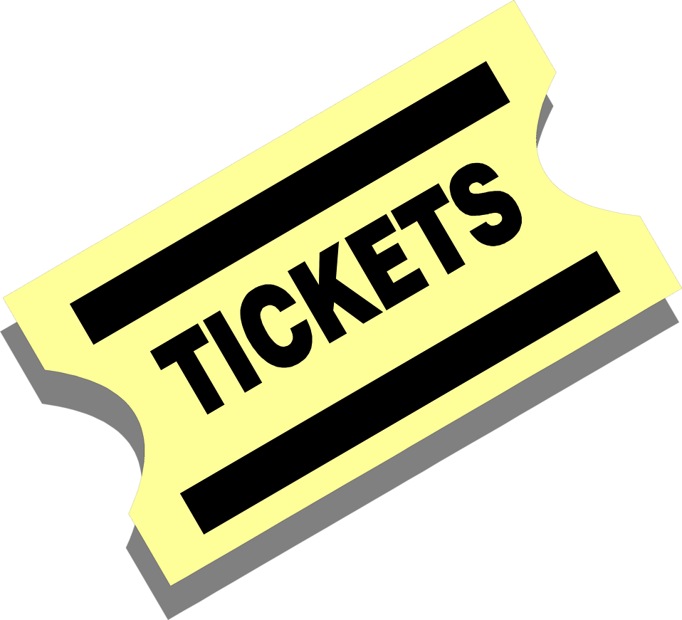 Ticket - Ticket Clipart No Background (958x871), Png Download