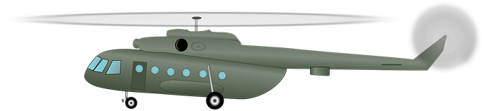 Helicopter, Chopper, Army, Transport - Helicopter (680x340), Png Download
