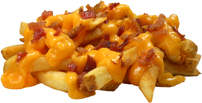 Clip Art Transparent Stock Cheesesteak Factory Surfside - Bacon Cheese Fries Png (840x456), Png Download
