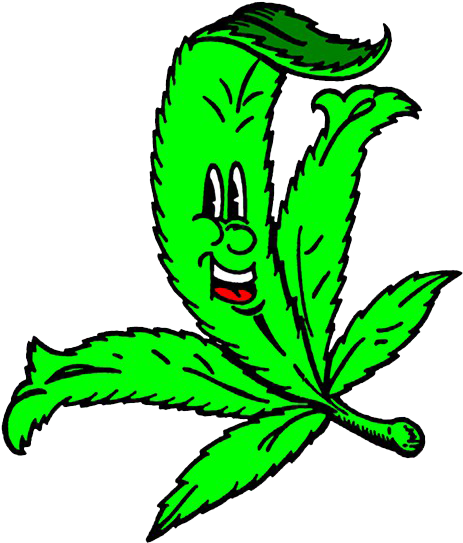 Early Misty Marijuanaseedscom - Weed Cartoon Clipart (500x548), Png Download
