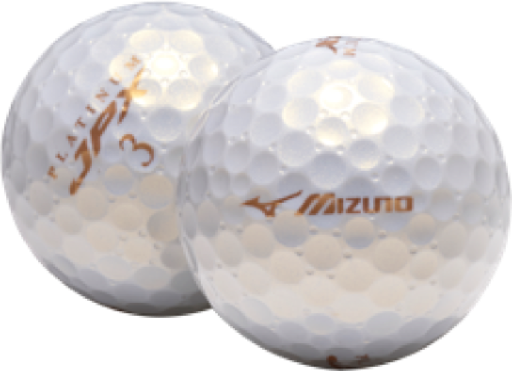The Luxurious Soft Feel Is A Result Of A 5 Piece Construction - Mizuno Jpx Platinum Golf Balls (720x522), Png Download