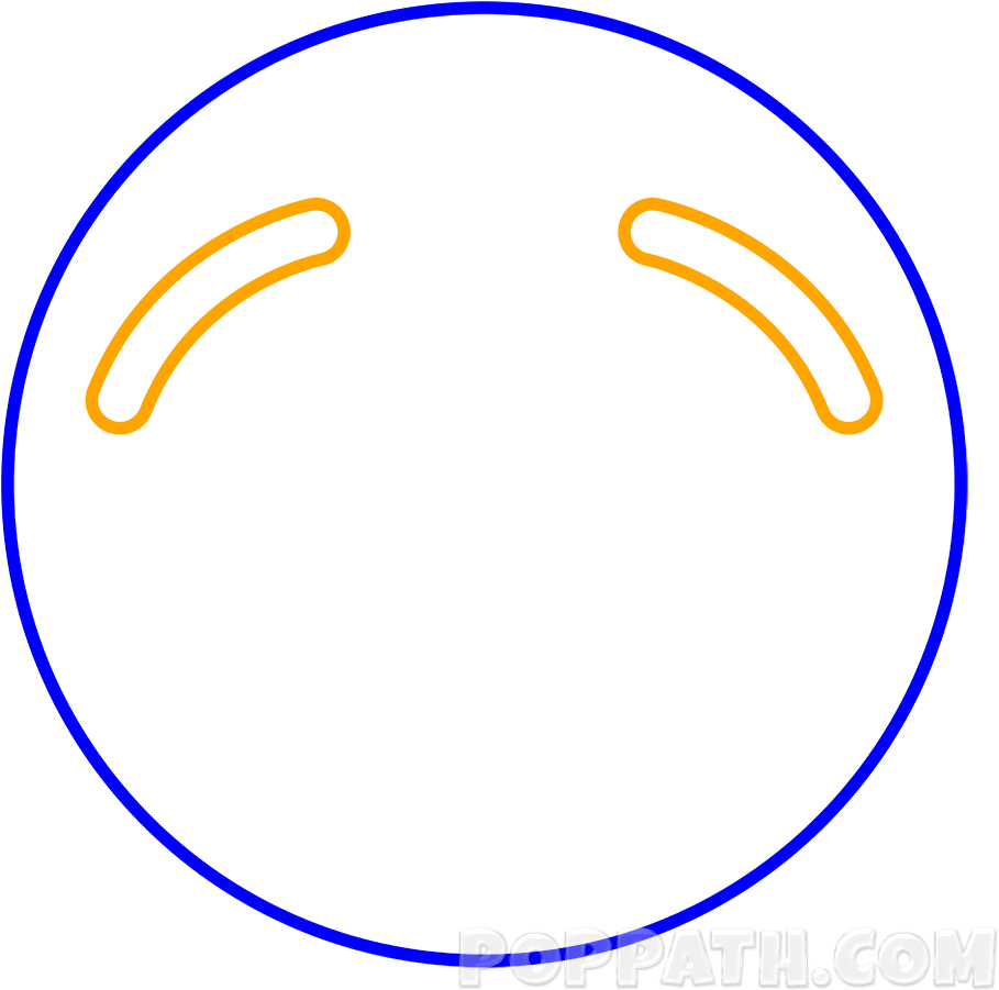 Draw Two Eyebrows On Either Side Of The Top Portion - Uu Chalice (1000x1000), Png Download