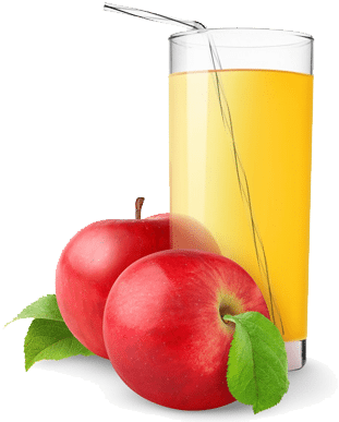 Apple Juice Png - Apple Juice Glass Png (600x395), Png Download