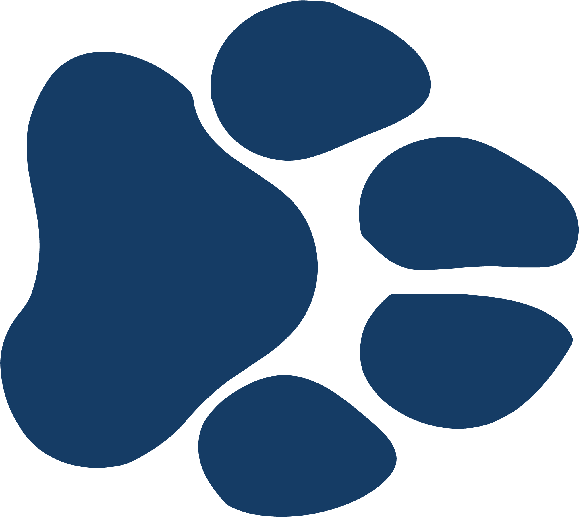 Paw Print (2158x2004), Png Download