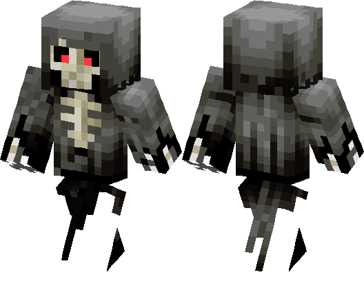 Minecraft Grim Reaper Skin (528x418), Png Download