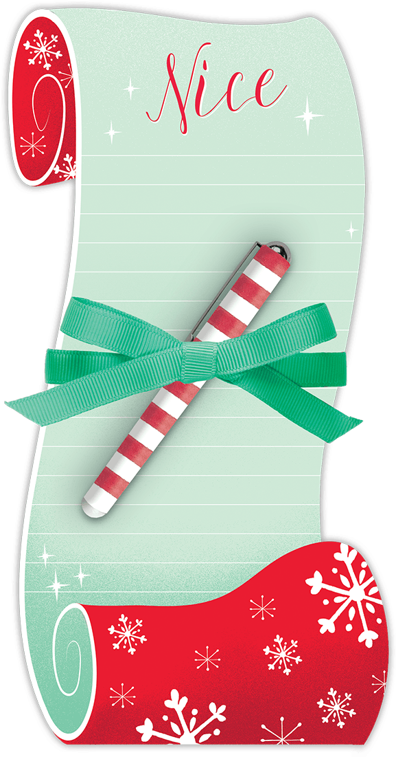 Lady Jayne Note Pad Holiday Die Cut (1200x1200), Png Download
