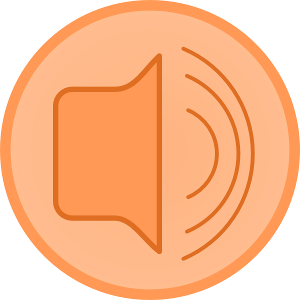 Audio Speaker Svg Clip Arts 600 X 600 Px (600x600), Png Download
