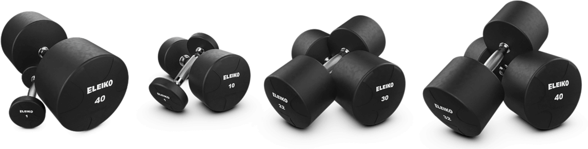 Dumbbells Are Sold Individually Or In Sets, And Range - Dumbbell (1170x290), Png Download