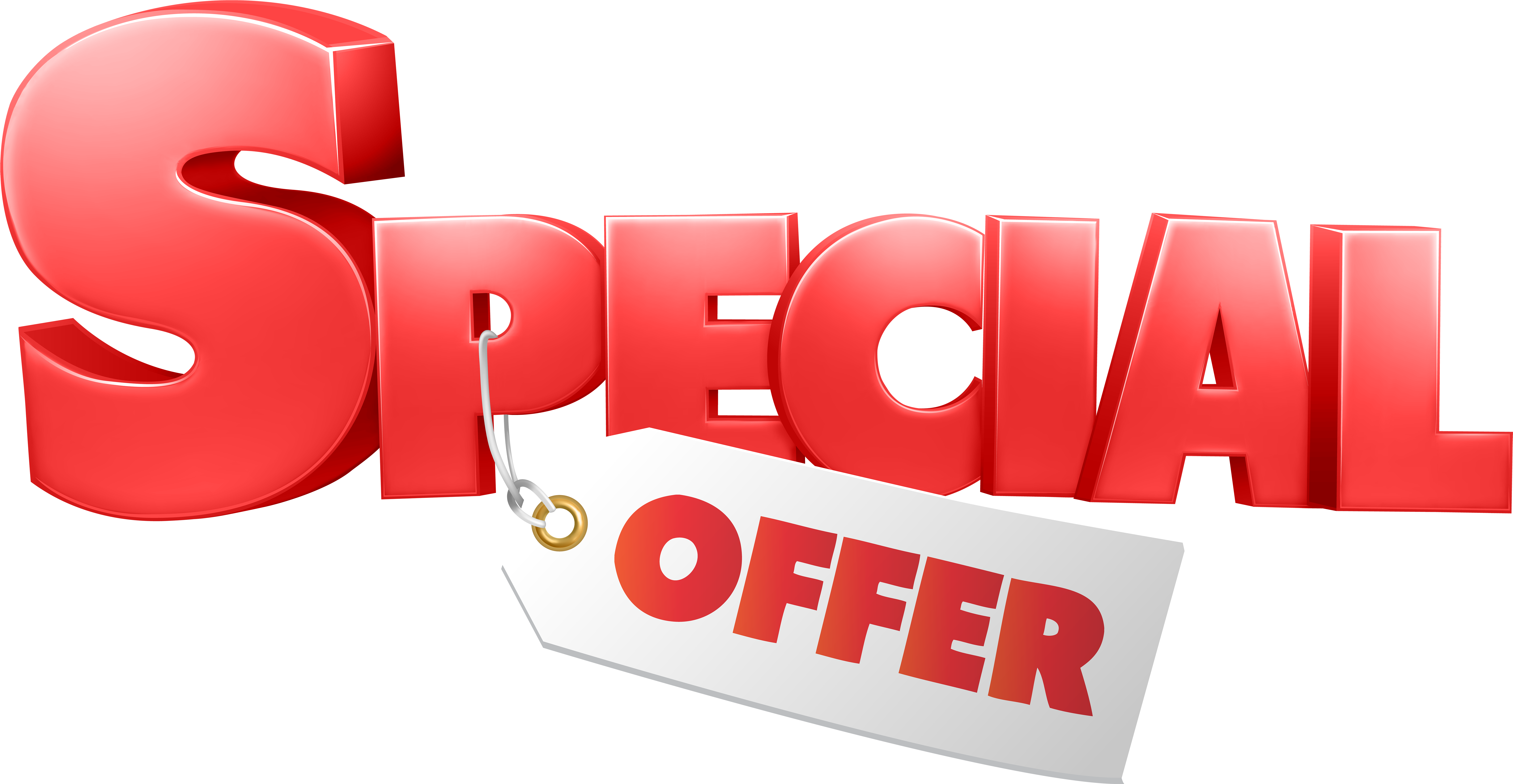 Special Offer Logo Png (8000x4147), Png Download