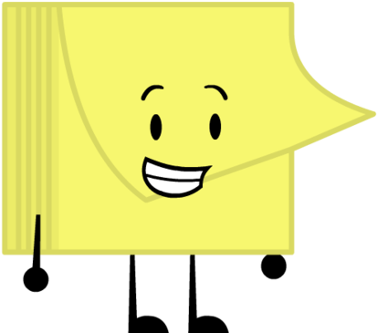Post-it Note Pose - Portable Network Graphics (640x466), Png Download