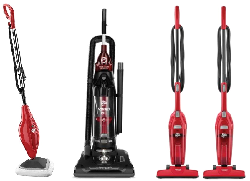 Dirt Vacuum Cleaner Png Background Image - Dirt Devil Vigor Cyclonic Pet Bagless Upright Vacuum, (880x622), Png Download
