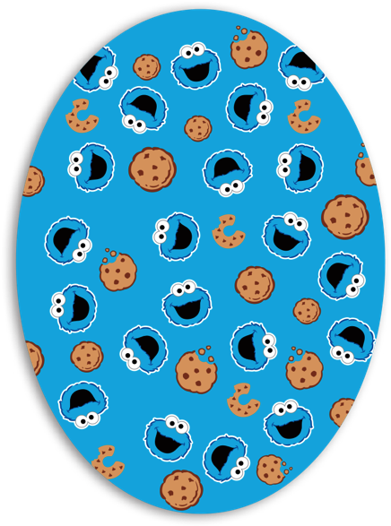 Sesame Street Cookie Monster Sleeptime Lite - Sesame Street Cookie Monster Sleeptime Lite By Pillow (600x600), Png Download