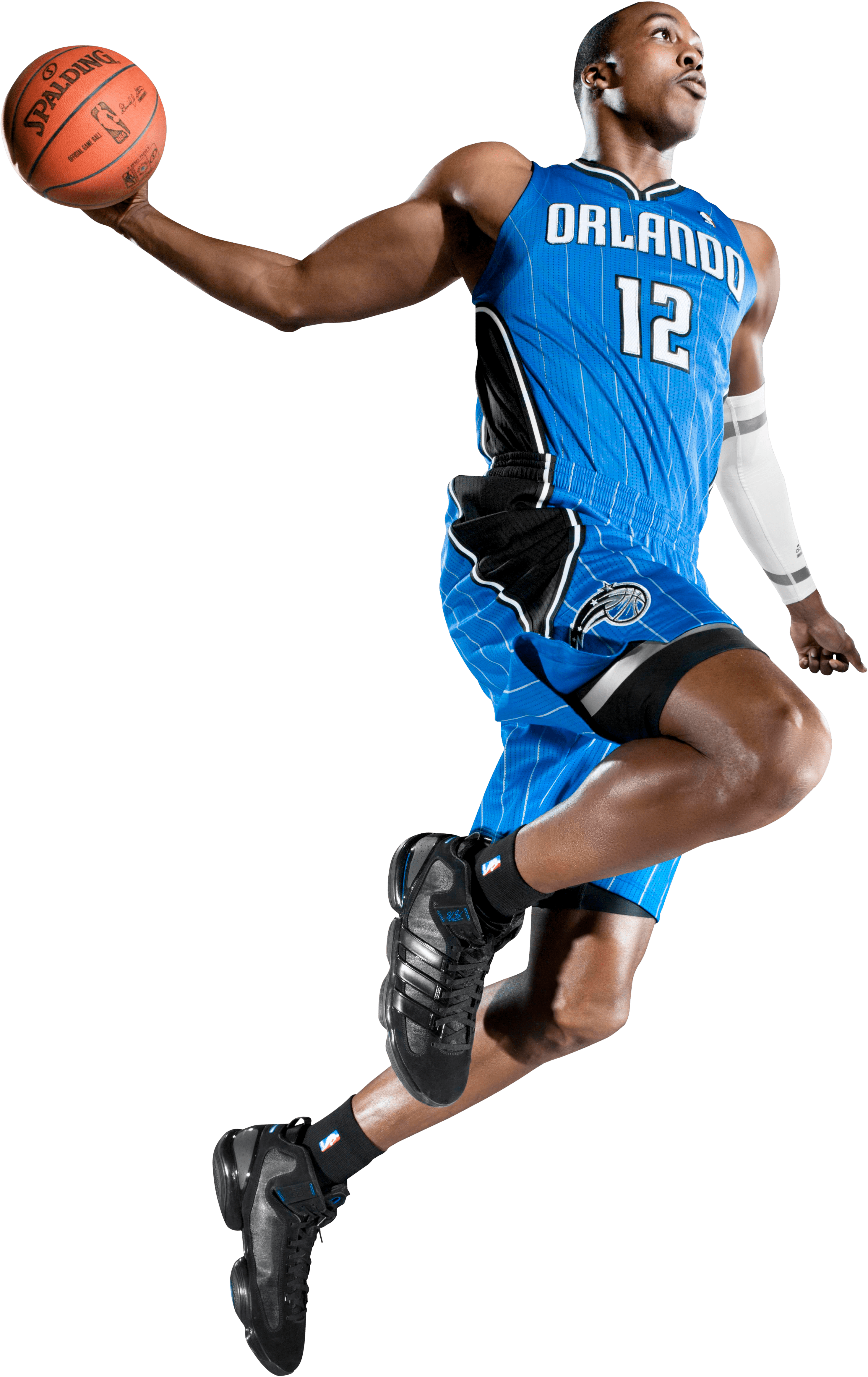 Kevin Durant Dunks On Dwight Howard - Dwight Howard No Background (2937x4658), Png Download