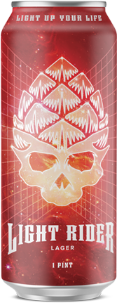 Lightrider-beer - Beer (247x500), Png Download
