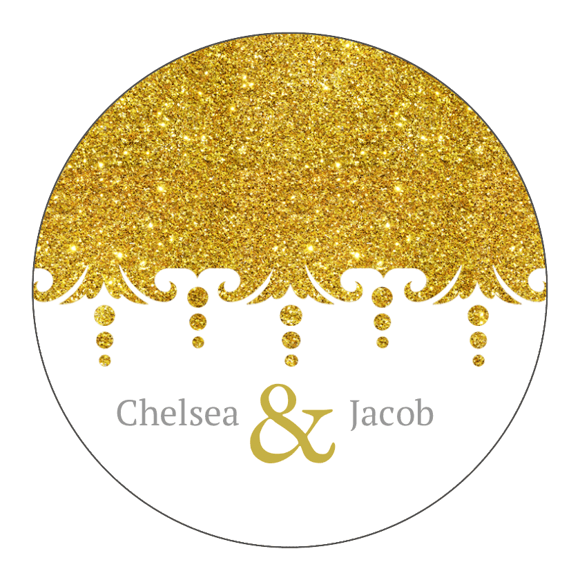 Gold Glitter - Chelsea Flower Show 2011 (840x840), Png Download